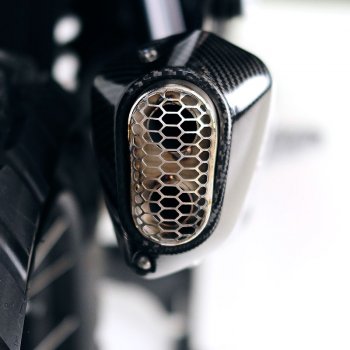 Pot d'échappement RAD noir BMW R1300GS (à partir de 2023)