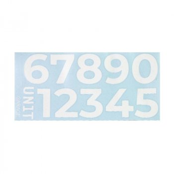 Numéros adhésifs