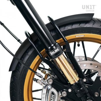 Haut fender nineT en aluminium