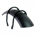 Garde-boue avant en aluminium R18 Noir