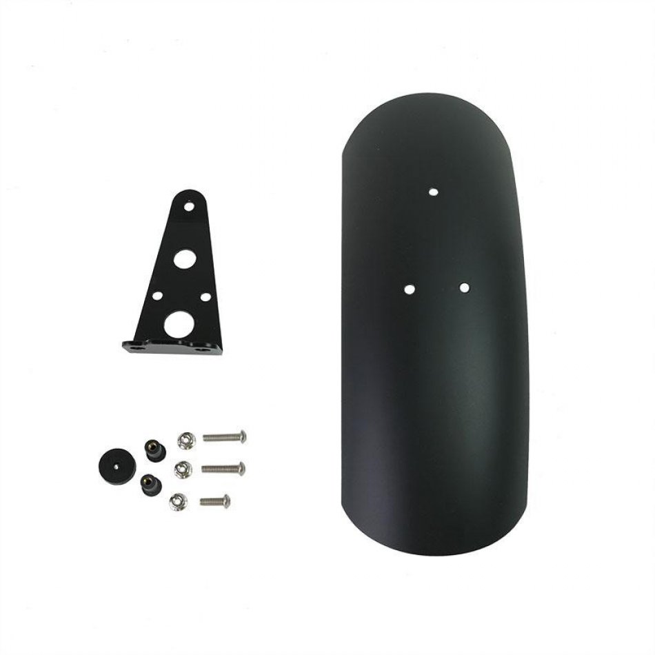 Garde-boue haut en aluminium noir nineT