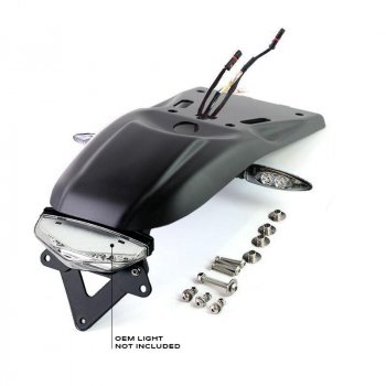Garde-boue arrière avec kit de support de plaque d'immatriculation