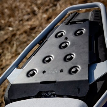 Plaque de porte-bagages pour selle monoplace BMW F450GS 