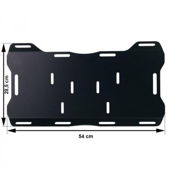 Plaque d'extension de porte-bagages