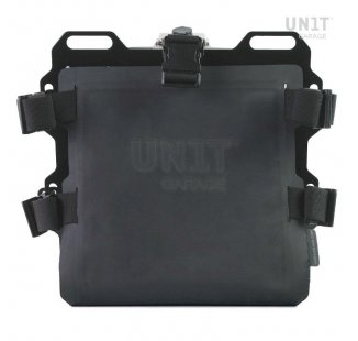 Plaque en aluminium avec attache rapide avant en Hypalon et serrure