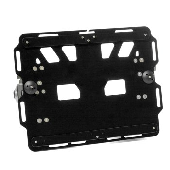 Plaque en aluminium droite pour supports de sacoches BMW R1300GS ADV