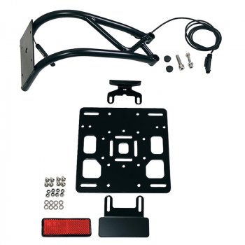 Porte-plaque d'immatriculation bas