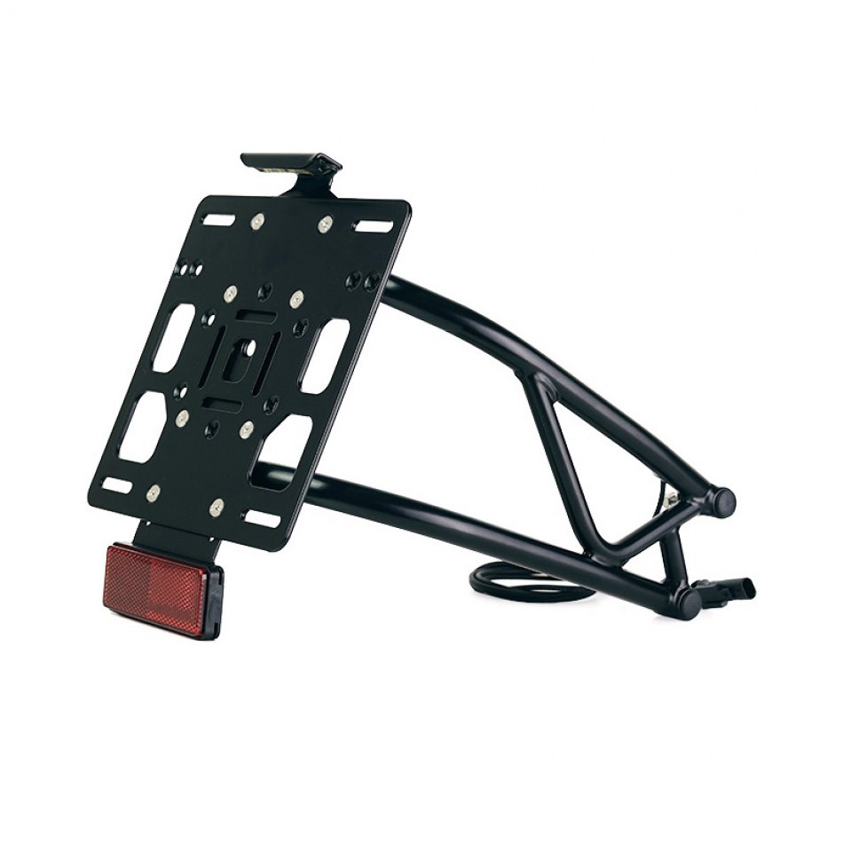 Porte-plaque d'immatriculation bas