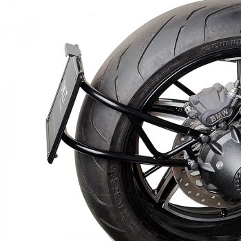 Porte-plaque d'immatriculation bas