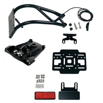 Porte-plaque d'immatriculation bas