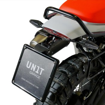 Support de plaque d'immatriculation rallye BMW R12 G/S