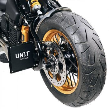 Porte-plaque d'immatriculation bas