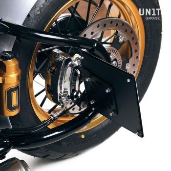 Porte-plaque d'immatriculation bas