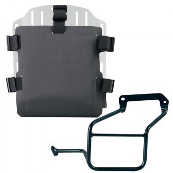 Support de sac en aluminium avec façade Hypalon réglable et attache rapide + cadre