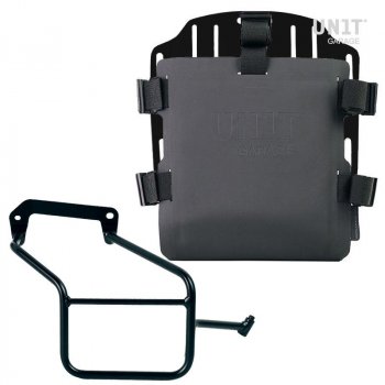 Support de sac en aluminium avec façade Hypalon réglable et attache rapide + cadre