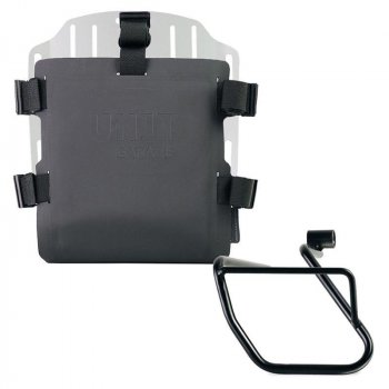 Support de sac en aluminium avec façade Hypalon réglable et attache rapide + cadre