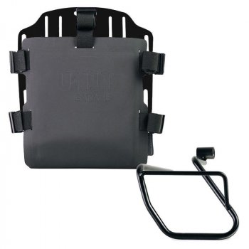 Support de sac en aluminium avec façade Hypalon réglable et attache rapide + cadre