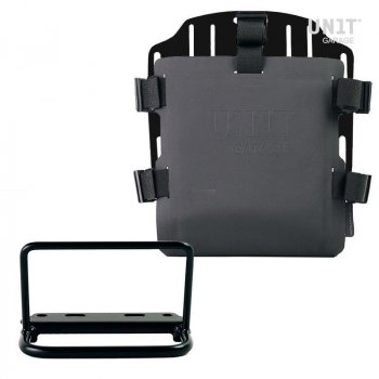 Support de sac en aluminium avec façade Hypalon réglable et attache rapide + cadre