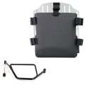 Support de sac en aluminium avec façade Hypalon réglable et attache rapide + Cadre droit de la BMW F450GS