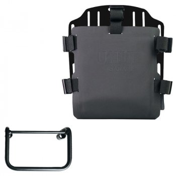 Support de sac en aluminium avec façade Hypalon réglable et attache rapide + BMW R12 Châssis Droit
