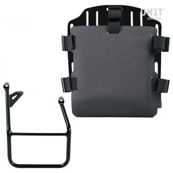 Support de sac en aluminium avec façade Hypalon réglable et attache rapide + Cadre BMW R1300GS droit