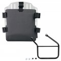 Support de sac en aluminium avec façade Hypalon réglable et attache rapide + Honda CL Cadre Gauche