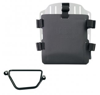 Support de sac en aluminium avec façade Hypalon réglable et attache rapide + Cadre droit Honda GB350S
