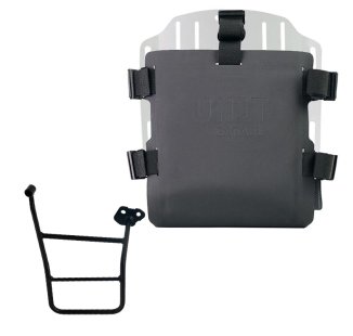 Support de sac en aluminium avec façade Hypalon réglable et attache rapide + Cadre droit KTM 1290/1390 Super Adventure S-R
