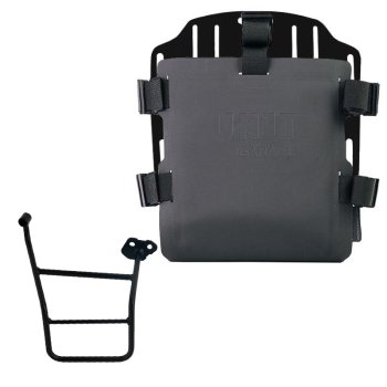 Support de sac en aluminium avec façade Hypalon réglable et attache rapide + Cadre droit KTM 1290/1390 Super Adventure S-R