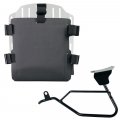 Porte-sac en aluminium avec façade réglable en Hypalon et attache rapide + cadre Moto Guzzi V100 Mandello SX