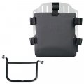 Support de sac en aluminium avec façade Hypalon réglable et attache rapide + Cadre Moto Guzzi V85 TT (à partir de 2024) droit