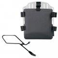 Support de sac en aluminium avec façade Hypalon réglable et attache rapide + Cadre droit Triumph Bonneville Bobber