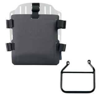 Support de sac en aluminium avec façade Hypalon réglable et attache rapide + Cadre Gauche Triumph Speed 400 & Scrambler 400 X