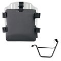 Support de sac en aluminium avec façade Hypalon réglable et attache rapide + Cadre gauche Triumph Street Scrambler 900 (à partir de 2026)