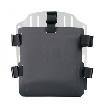 Support de sac en aluminium avec façade réglable en Hypalon et attache rapide + cadre