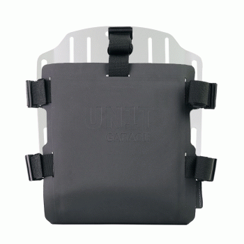 Support de sac en aluminium avec façade réglable en Hypalon et attache rapide + cadre