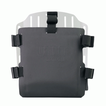 Support de sac en aluminium avec façade réglable en Hypalon et attache rapide + cadre