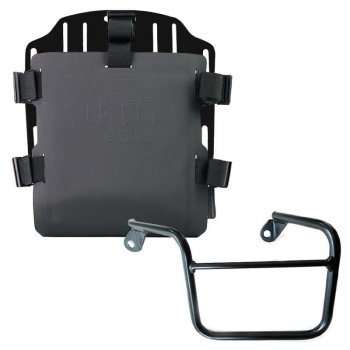 Support de sac en aluminium avec façade Hypalon réglable et attache rapide + cadre