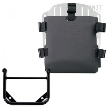 Support de sac en aluminium avec façade Hypalon réglable et attache rapide + cadre