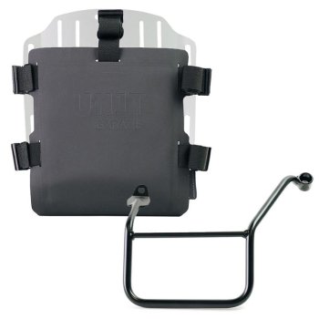 Support de sac en aluminium avec façade Hypalon réglable et attache rapide + cadre