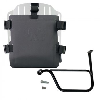 Support de sac en aluminium avec façade Hypalon réglable et attache rapide + cadre