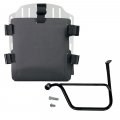 Support de sac en aluminium avec façade Hypalon réglable et attache rapide + Cadre gauche Triumph Speed Twin 1200 & RS (2019-2024)