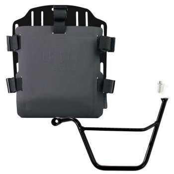 Support de sac en aluminium avec façade Hypalon réglable et attache rapide + cadre