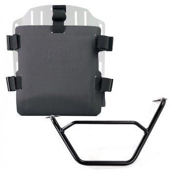 Support de sac en aluminium avec façade Hypalon réglable et attache rapide + cadre