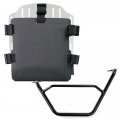 Support de sac en aluminium avec façade Hypalon réglable et attache rapide + cadre