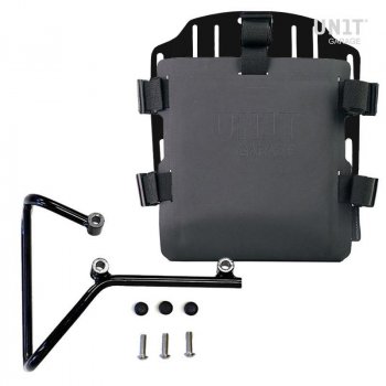 Porte-sac en aluminium avec façade réglable en Hypalon et attache rapide + cadre svartpilen 701