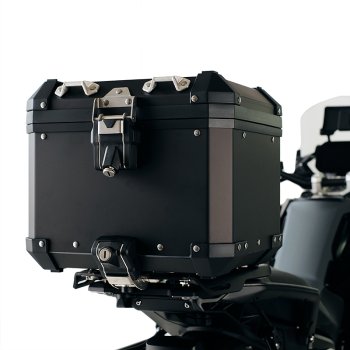 Porte-bagages avec poignées passager + plaque pour top case d'origine BMW F450GS