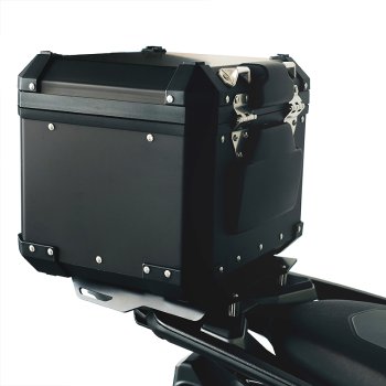 Porte-bagages avec poignées passager + plaque pour top case d'origine BMW F450GS