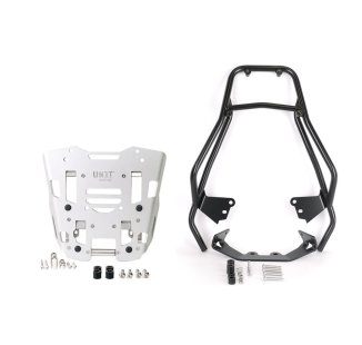 Porte-bagages avec poignées passager + plaque pour top case d'origine BMW F450GS