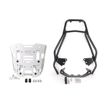 Porte-bagages avec poignées passager + plaque pour top case d'origine BMW F450GS
